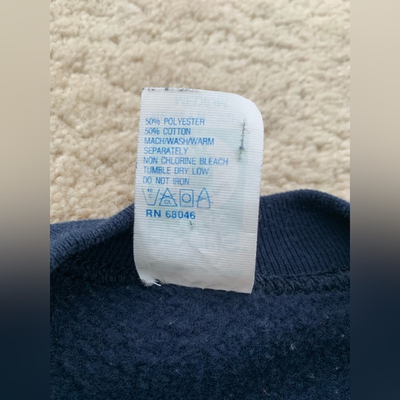 Vintage 80s Medium Michigan Wolverines Football Crewneck Sweatshirt USA Made - Picture 4 of 11